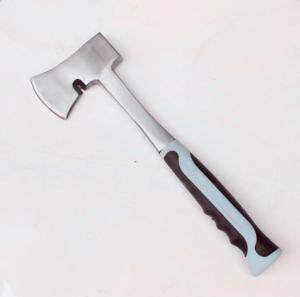 China 500g stee Axe(XL0144), polishing surface and rubber tube handle, durable and safe hand cutting tools on sale
