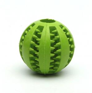 China Non Squeaky Rubber Dog Ball Jumbo Dog Tennis Ball Toy Colored on sale