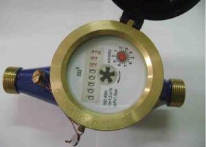 China Impeller Type Single Jet Pulsed Water Meter Class B With Pulse Output on sale