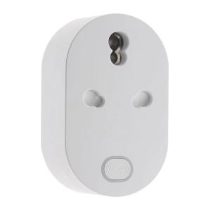 China IND/ZA Smart Wi-Fi/Zigbee Plug, 16A with Energy Monitoring. Space-saving Design on sale