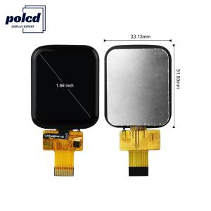 Quality Polcd 1.69 Inch Touch Screen Lcd Display 240x280 SPI interface Small TFT Module for sale