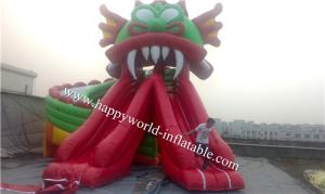 Quality water slide pool , inflatable pool slide , inflatable dinasour pool slide for sale