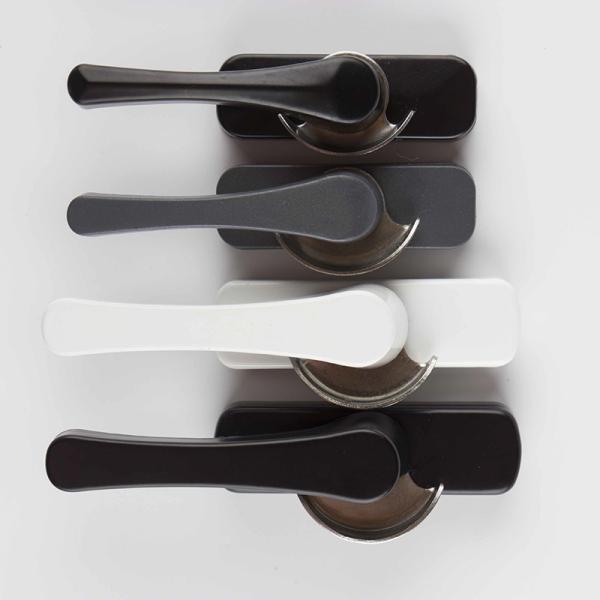 98mm Handle Length Aluminum Accessories Sliding Window Crescent Lock with Hook Weight 119g