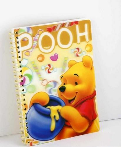 Buy PLASTIC LENTICULAR Promotional pp pet 3d lenticular notebook/dairy notebook/spiral notebook printing at wholesale prices