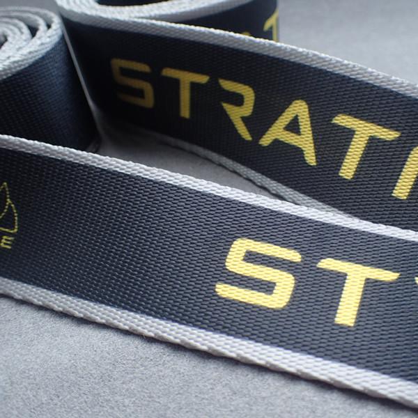 Buy Customized Non Elastic Embroidered polyester webbing straps at wholesale prices