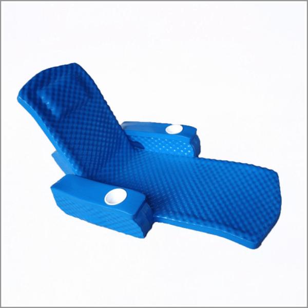 Buy Foam Cushion Swimming Pool Floating Chaise Lounger at wholesale prices