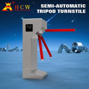 Quality RS485 Communication Interface Automatic Tripod Turnstile Gate three arm for sale