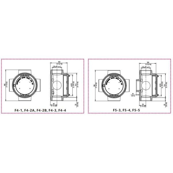 UL IP66 Stainless Steel Explosion Proof Junction Box