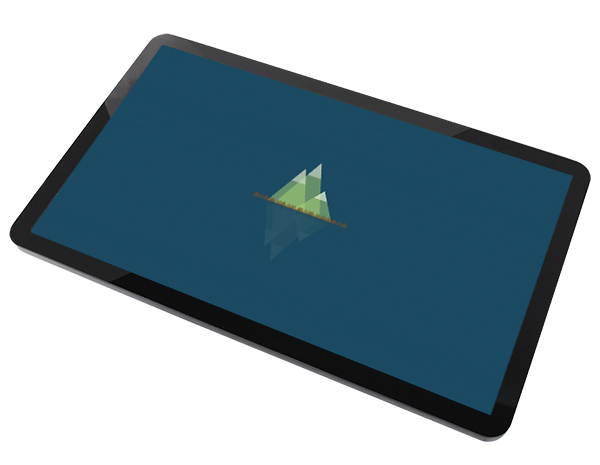 RoHS Certified 25ms Open Frame Touch Screen Monitor