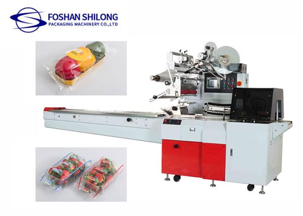 Buy Tomota Cucumber Vegetable Packing Machine With Automatical Tray at wholesale prices