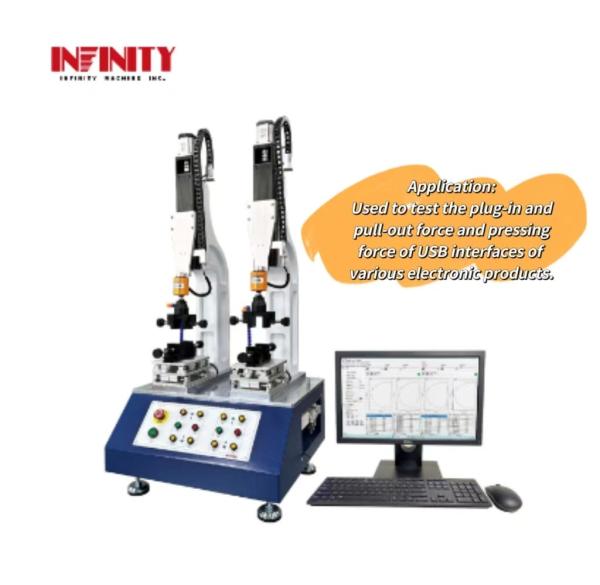 High Applicability 50Kgf Dual Station Insertion And Extraction Force Testing