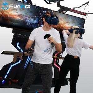 Quality gaming chair racing simulator virtual gaming cars 9d vr motion platform VR FPS for sale