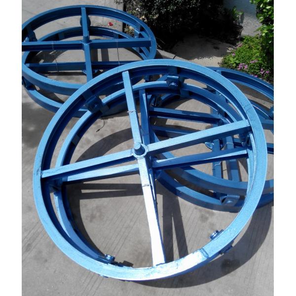 Turntable Device Anti Twist Wire Rope Use Laying Bracket Vertical Type Cable Reel Stand