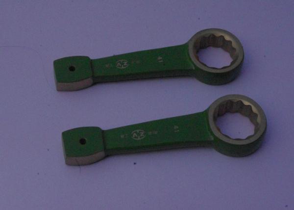 Buy Professional Spark Resistant Tools Single Box Wrench High Tensile Strength at wholesale prices