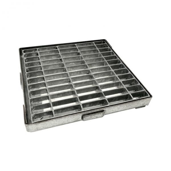Buy Galvanized Steel Grating  , Steel Grating Cover Drain Cover 302402 at wholesale prices