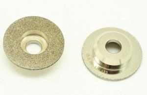 Quality Round Grinding Stone Wheel Silver Diamond Wheel For PGM Cutter Machine for sale