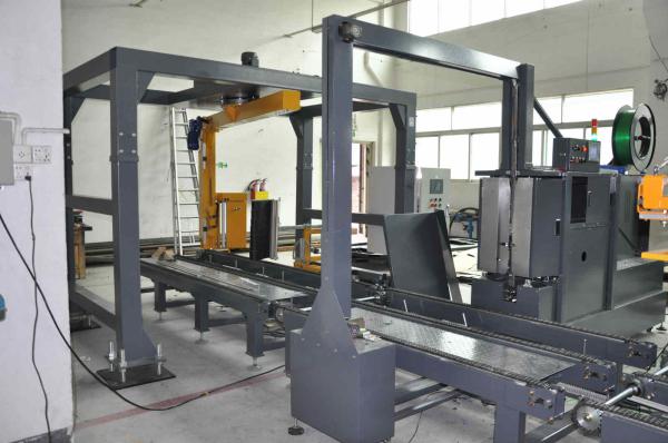 Buy Fully Automatic Vertical Strapping Machine With Heating Element Sealing at wholesale prices