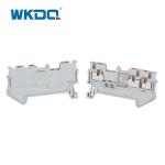 Feed Through Wire Electrical Terminal Block 1.5mm 1 Input 2 Output Push In