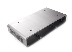 China Customized Audio Amplifier RoHS Extruded Aluminum Enclosure Box on sale