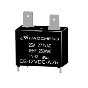 Quality THT QT Exit End Undervoltage BaoCheng Relay With 0.9W Rated Coil Power for sale
