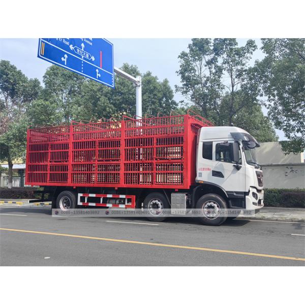 Custom Dongfeng 6x2 8x4 Lhd Rhd Constant Temperature Pig Transportation Crate Pig Transport Truck