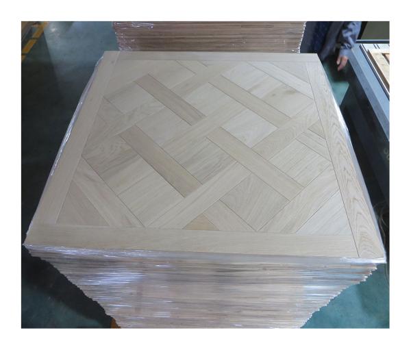 Buy Unfinished Versailles Oak Engineered Panels With Internal Bevels at wholesale prices