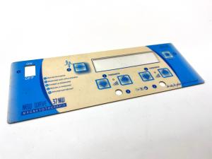 Quality Glossy Finish Polyester Transparent Window Membrane Switches Keyboard For CNC Machine for sale
