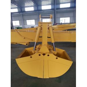 Quality 16MN / Q355 Clamshell Bucket Grab , Hydraulic Clam Bucket Easy Operation for sale
