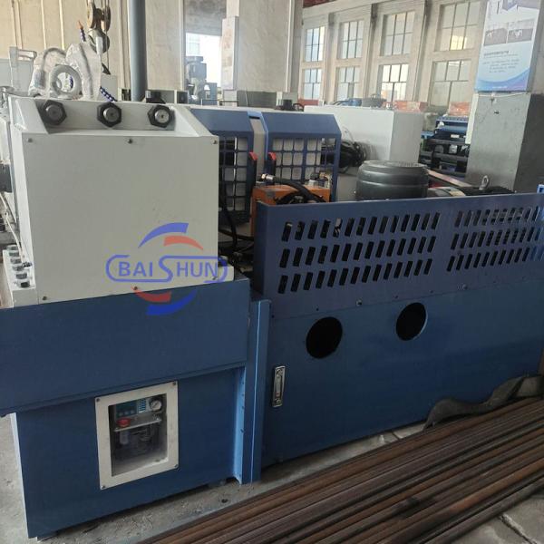 Buy Automatic Rebar Bolts Pipe Threading Screw Making Thread Rolling Machine at wholesale prices