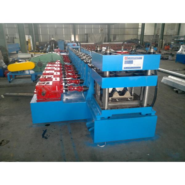 45KW Power High Speed Guardrail Roll Forming Machine Two Waves