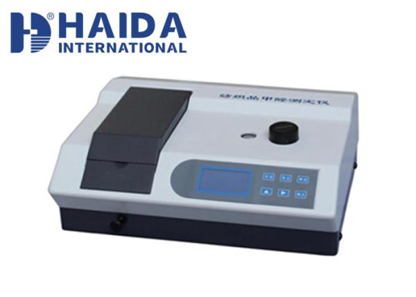 Buy Microcomputer Control Formaldehyde Tester Spectrophotometer Textile Testing Instruments at wholesale prices