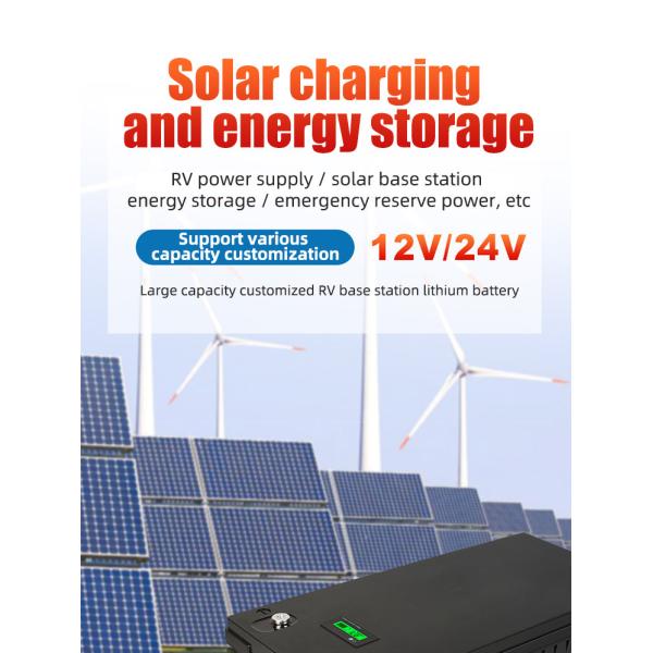 Temperature Control Protection 12V 150AH Lithium Battery For Motor Propeller / RV Power Supply