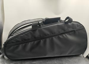 Quality OEM Black Padel Racket Bag Large Capacity Double Shoulder Backpack for sale
