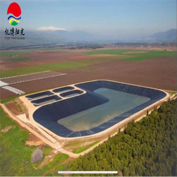 HDPE Geomembrane Liner Plastic Sheet for Fish Farming Water Tank Environmentally Friendly