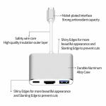 USB C to Digital Multiport Hub Adapter Type-C to 4K Adapter with USB 3.0 USB-C 3