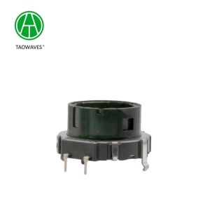 Miniature Dual Encoder with Push Button and Shaft Mount