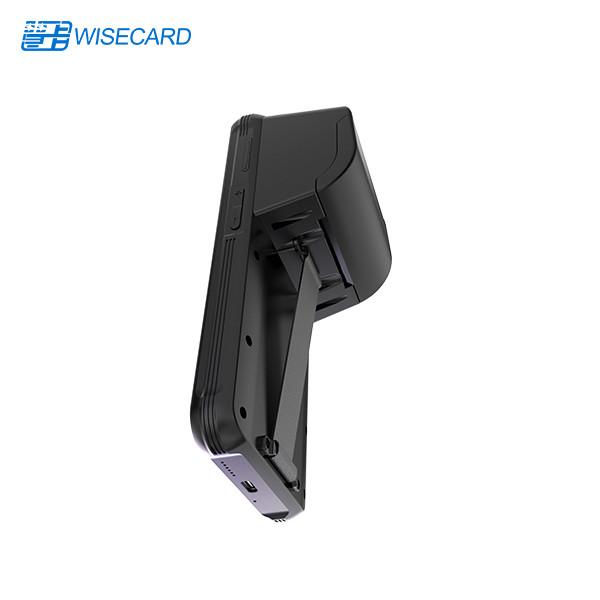 Wisecard 830 Handheld Android POS Terminal PDA Mobile Device With Printer