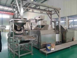 Quality Batch Multi Flavored Peanut Frying Processing Line Automatic Streamlined Production for sale