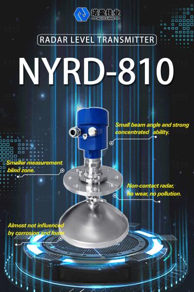 Buy 26GHz NYRD-810 High Frequency Meter Wave Radar Solid Level Sensor Guided Radar Acid Level Transmitter at wholesale prices