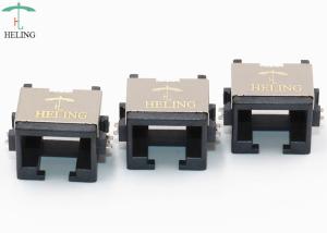 Quality SMT Offset / Overhangs PCB RJ45 Jack , Modular Network RJ45 PCB Connector for sale
