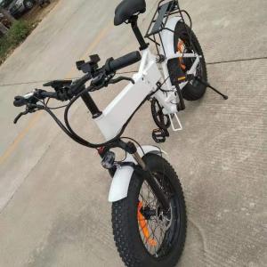 Quality 10.4ah 48V 800w Electric Bike Fat Wheel Folding Electric Bike 30-50Km/H for sale