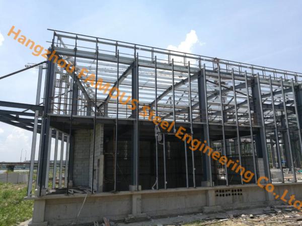 Buy Prefabricated Design EU Standard Pre-engineered Building Steel Structure Building With Tekla Model at wholesale prices