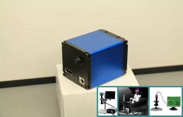 Buy Black HD Microscope Camera , High Resolution Mini Microscope Camera With Power Supply at wholesale prices