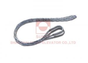 China Cable Pulling Mesh Grips Elevator Spare Parts Compensation Chain With Eyes on sale