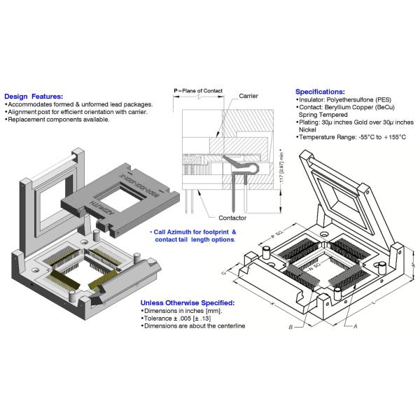 Quad Flat Pack - Carrier and Contactor 6155-1 Take Your Business to the Next Level with Contactor and Durable