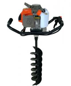 Quality 2 Stroke Gasoline Powered Earth ground hog post hole digger with Metal Material for sale