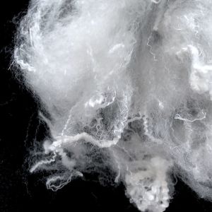 Quality Virgin Hydrophilic Polyester Staple Fiber , 1.5D×51mm Solid PSF Fiber for sale