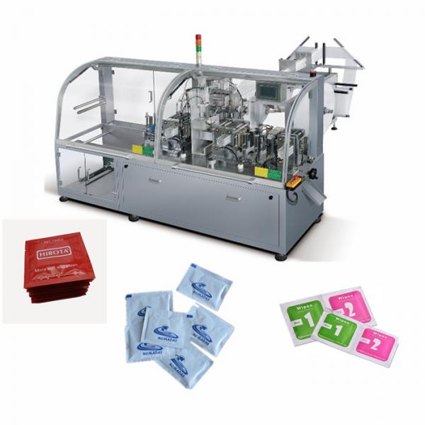 Buy 4.8kw CE Fully Auto Wet Wipes / Wet Tissue Making Equipment/electricity driven wipes packaging machine at wholesale prices