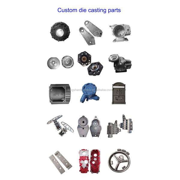 Aluminum Alloy Customized Die Casting Parts with Computerized Numerical Control Processing