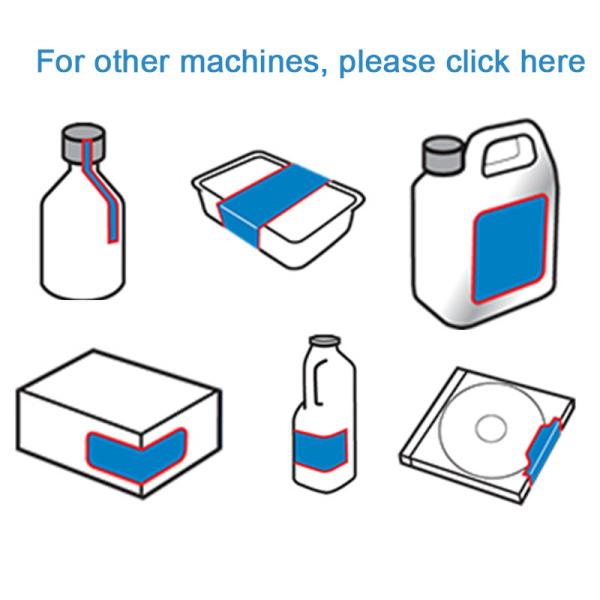 Automatic One Side Tapered Label Applicator Labeler For Sauce Nut Jar Bottle